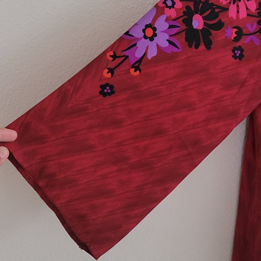 Bob Mackie Wearable Art Kimono - image 4